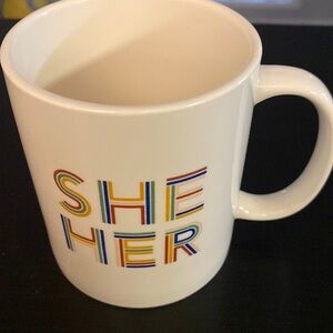 🍍SHE HER COFFEE MUG🍍F-1